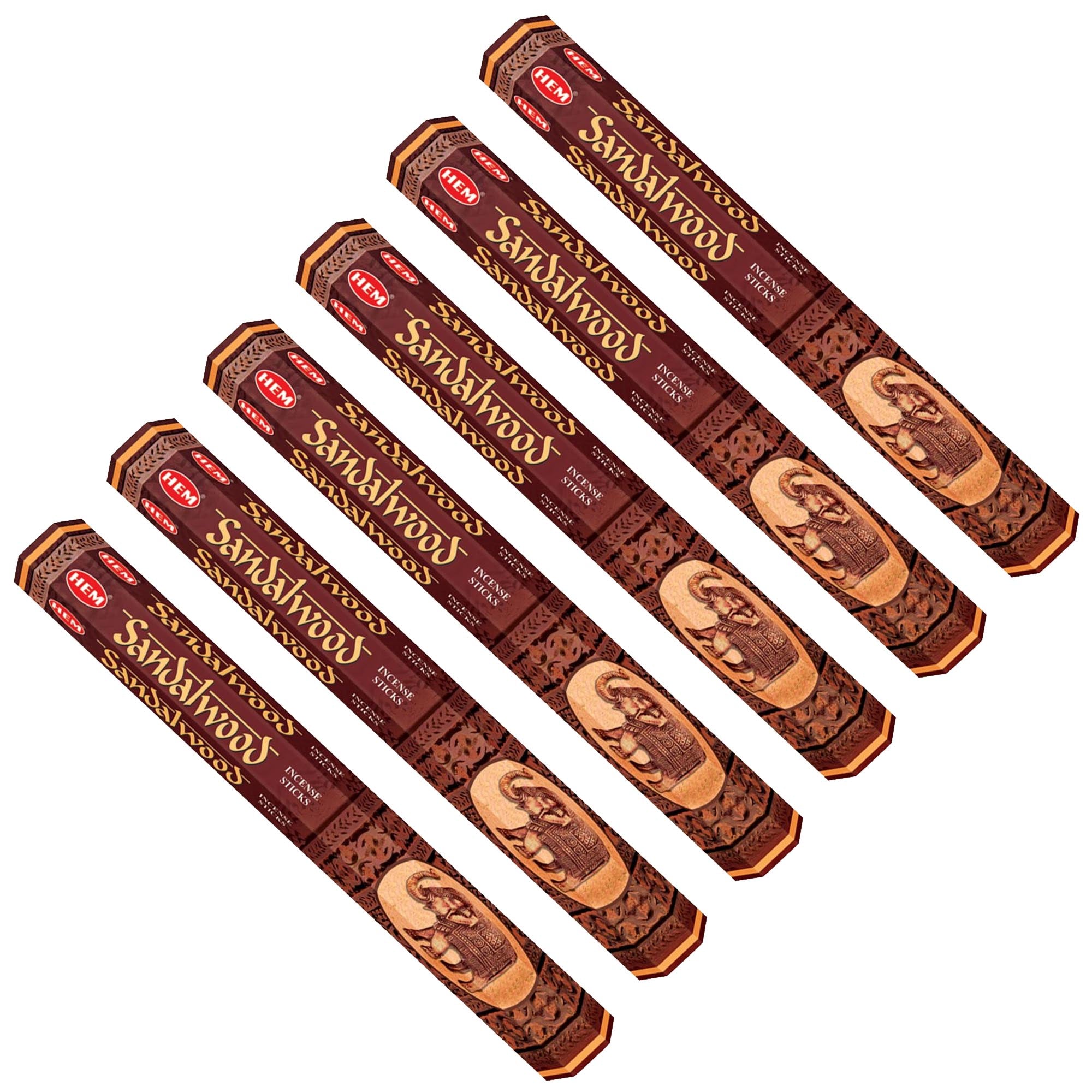 HEM - Hexagon - Sandalwood Incense Sticks