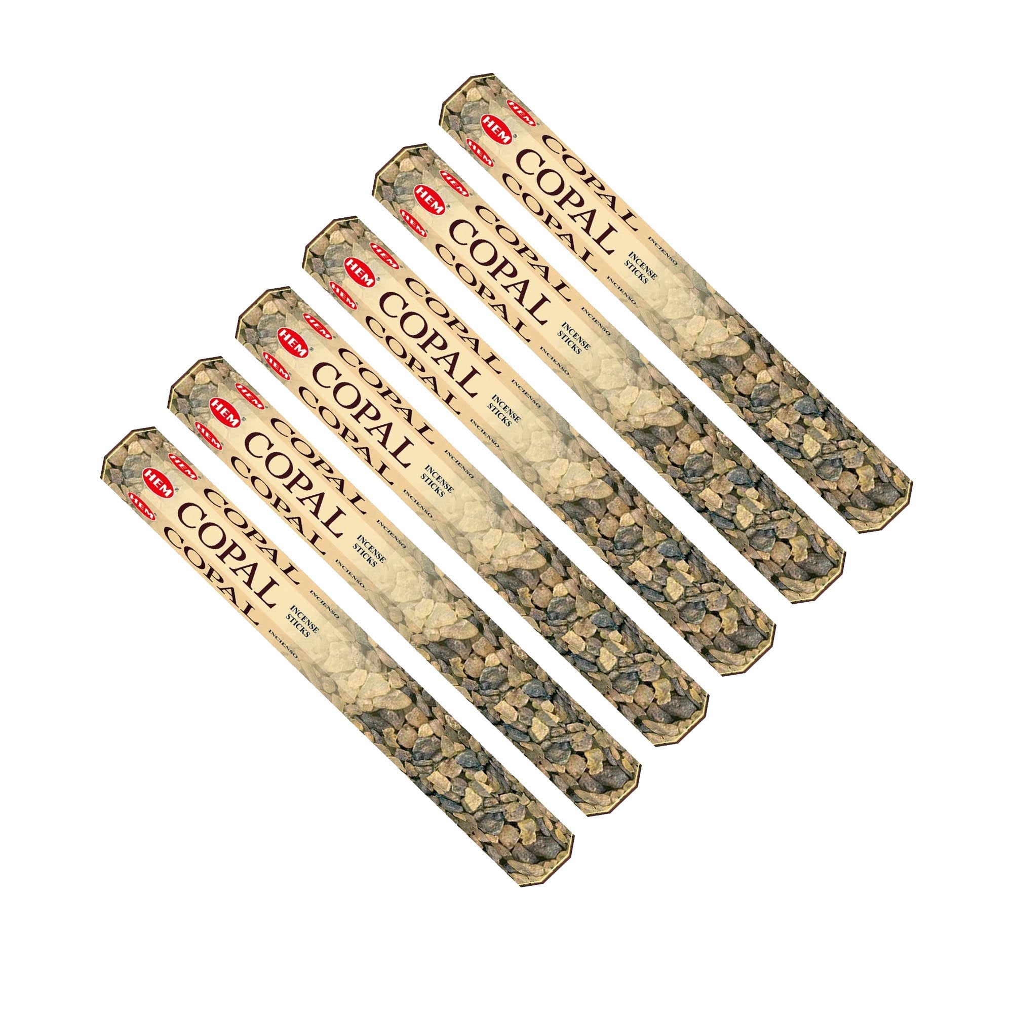 Hem - Hexagon - Copal Incense Sticks