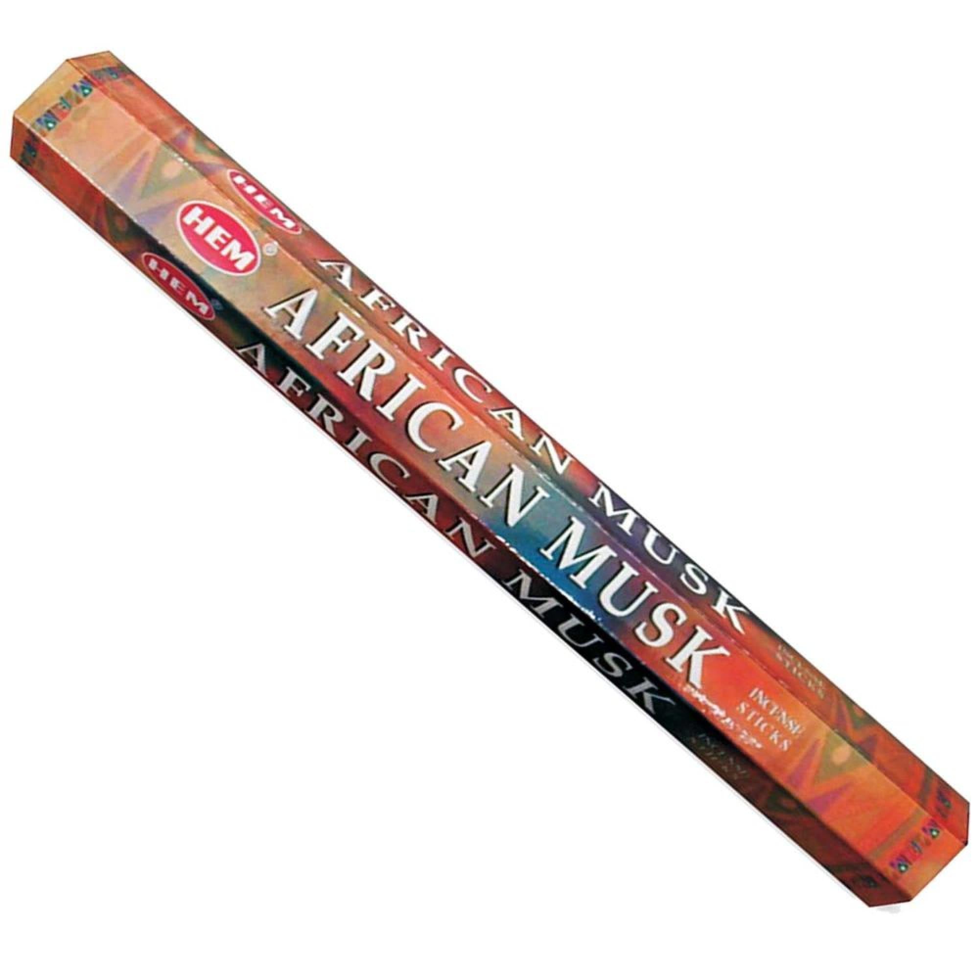 HEM - Hexagon - African Musk Incense Sticks