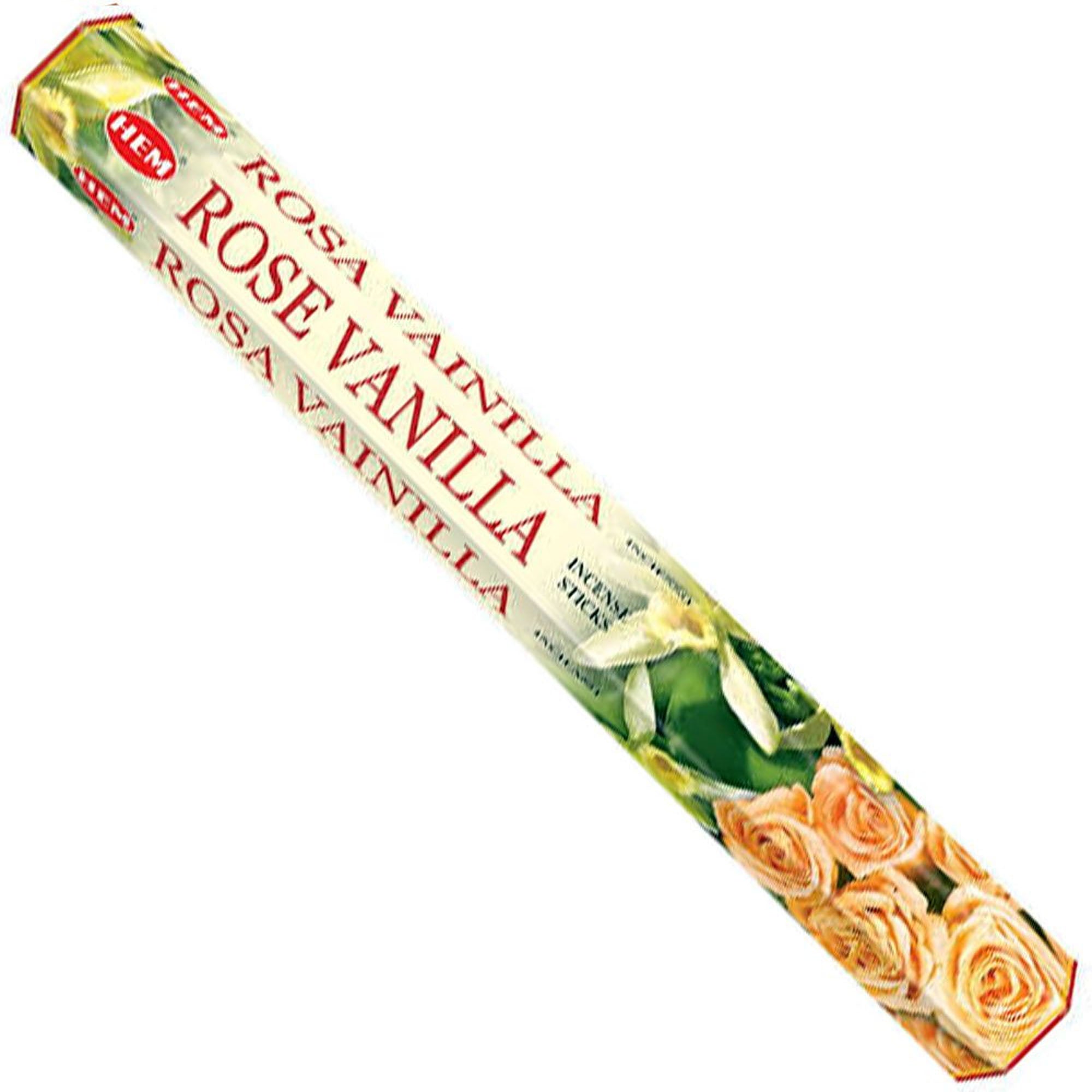 HEM - Hexagon - Rose Vanilla Incense Sticks