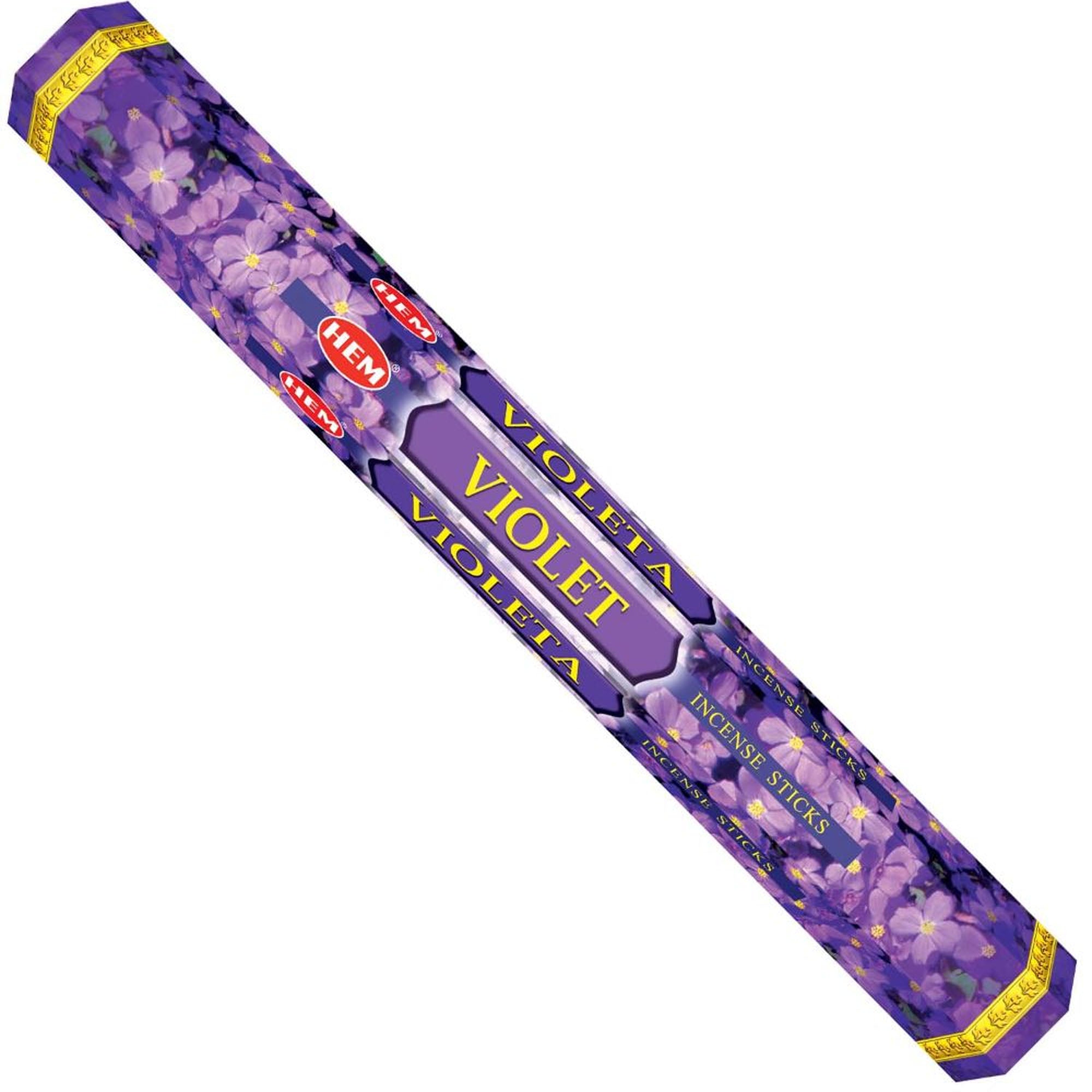 HEM - Hexagon - Violet Incense Sticks