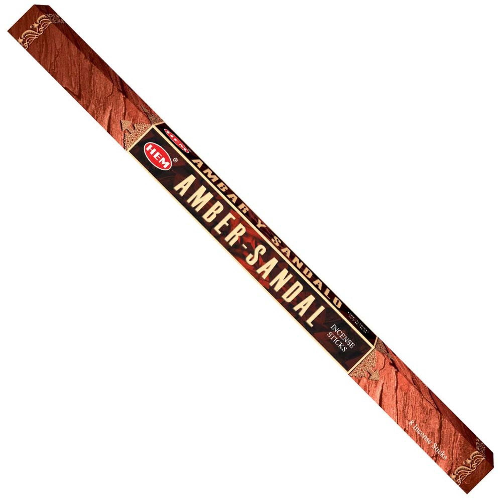 Hem - Square - Amber Sandal Incense Sticks